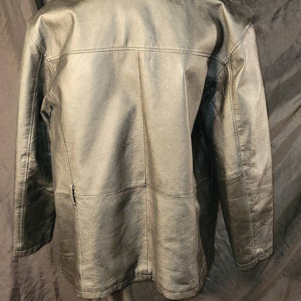 Timothy Daniels Leather Jacket Coat Men's 2XL XXL - Picture 7 of 7